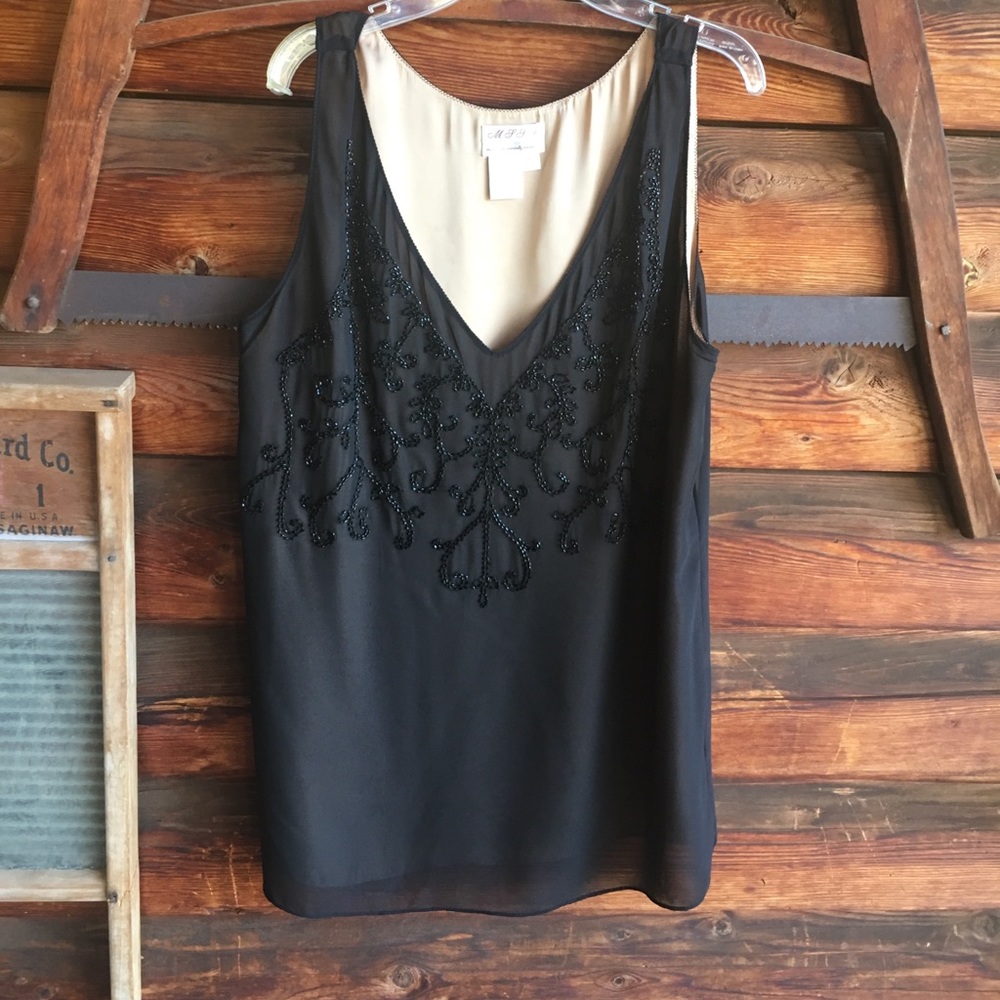 Xl beaded cami max studios